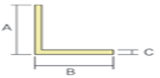 Rail de guide linéaire en forme de L léger avec l'épaisseur de la haute précision 4mm