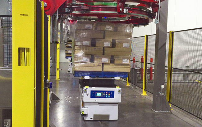 Tunnel directionnel résistant d'Omni soulevant la capacité de chargement du robot 500-1500kg d'AGV